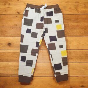 Mcnairy & Co Sweatpants Mens SZ XXL Hollywood Camo Squares Cuffed Streetwear NWT